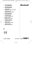 EINHELL BT-MX 1300 E Operating Instructions Manual
