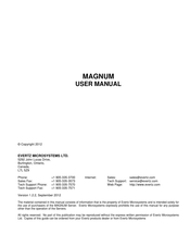 evertz MAGNUM User Manual