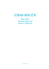 DFI CB60-BX User Manual