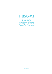 DFI PB50-V3 User Manual