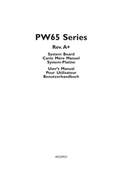 DFI PW65 Series User Manual