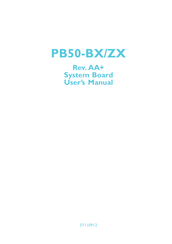 DFI PB50-ZX User Manual