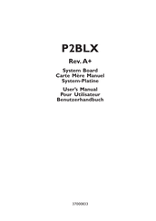DFI P2BLX User Manual