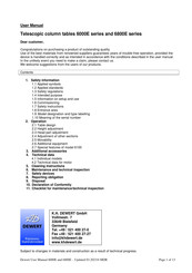 K.H. DEWERT 6000E Series User Manual