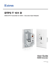 Extron electronics DTP3 T 101 D User Manual