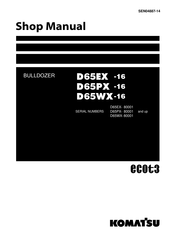 Komatsu D65EX-80001 Shop Manual