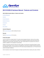 OpenEye OE-C1012D2-S Hardware Manual