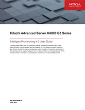 Hitachi HA800 G3 Series Manual