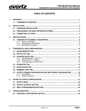 evertz 7780SDIB2-IP2 Manual