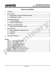 evertz 7780TG-ASI Manual