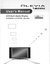 Syntax Olevia LT37HV User Manual