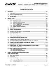 evertz 7700 Series Manual