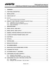 evertz 7760CCM-T Manual