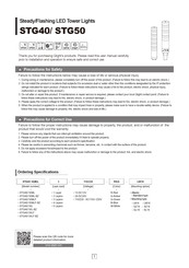 Qlight STG50 Instructions Manual