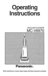 Panasonic MC-V6970 Operating Instructions Manual