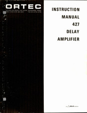 EG&G ORTEC 427 Instruction Manual