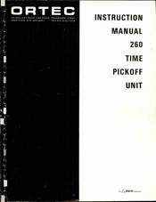 EG&G ORTEC 260 Instruction Manual