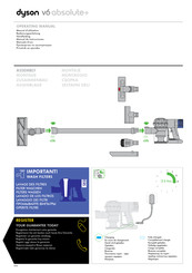 Dyson SV05 Operating Manual