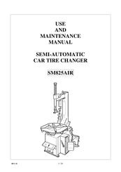 CEMB SM825AIR Use And Maintenance Manual