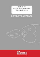 Baumatic BO675TS Instruction Manual