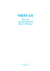 DFI NB80-EA User Manual