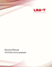UNI-T UPO1000X Series Service Manual