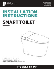 fine fixtures ST4W Installation Instructions Manual