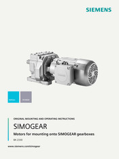 Siemens SIMOGEAR BA 2330 Operating Instructions Manual