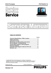 Philips PD709/12 Service Manual
