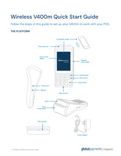 globalpayments V400m Quick Start Manual