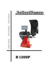 John Bean B 1200P Operator's Manual