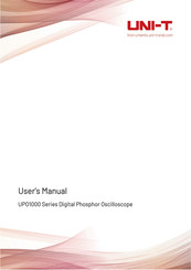 UNI-T UPO1000 Series User Manual