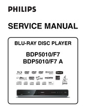 Philips BDP5010/F7 A Service Manual