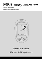 Fora Test N'GO Advance Voice Owner's Manual