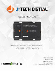 J-Tech Digital JTECH-4K120Ex User Manual