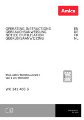 Amica WK 341 400 S Operating Instructions Manual