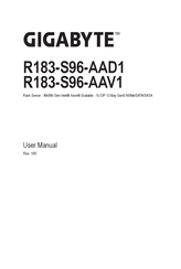 Gigabyte R183-S96-AAD1 User Manual