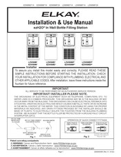 Elkay ezH2O LZWSM8 2A Series Installation & Use Manual