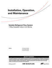 Ingersoll-Rand 4TVE0012B100NC Installation, Operation And Maintenance Manual