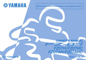 Yamaha FZ07AHC 2016 Owner's Manual