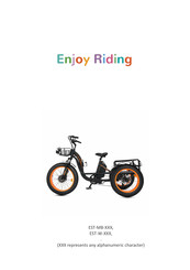 Ecotric EST-MB Series Manual
