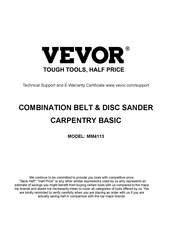 VEVOR MM4113 Manual
