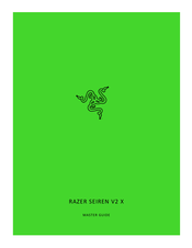 Razer SEIREN V2 X Master Manual