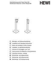 Hewi Sensoric 900.06.01360DC Installation And Operating Instructions Manual