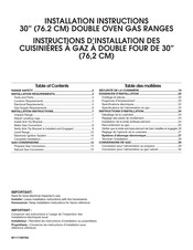KitchenAid W11116976A Installation Instructions Manual