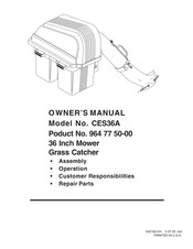 Husqvarna CES36A Owner's Manual