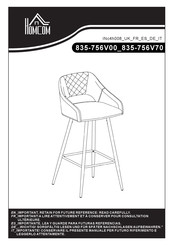 HOMCOM 835-756V70 Manual