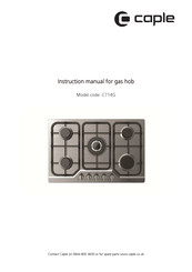 Caple C714G Instruction Manual