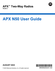 Motorola APX N50 User Manual