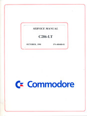 Commodore C286-LT Service Manual
